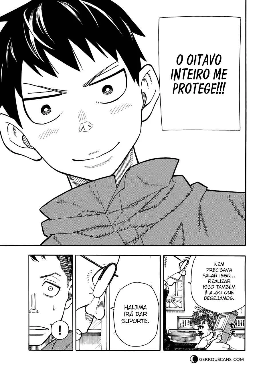 Fire Force Capítulo 2 – O Demônio, O Cavaleiro, E a Bruxa