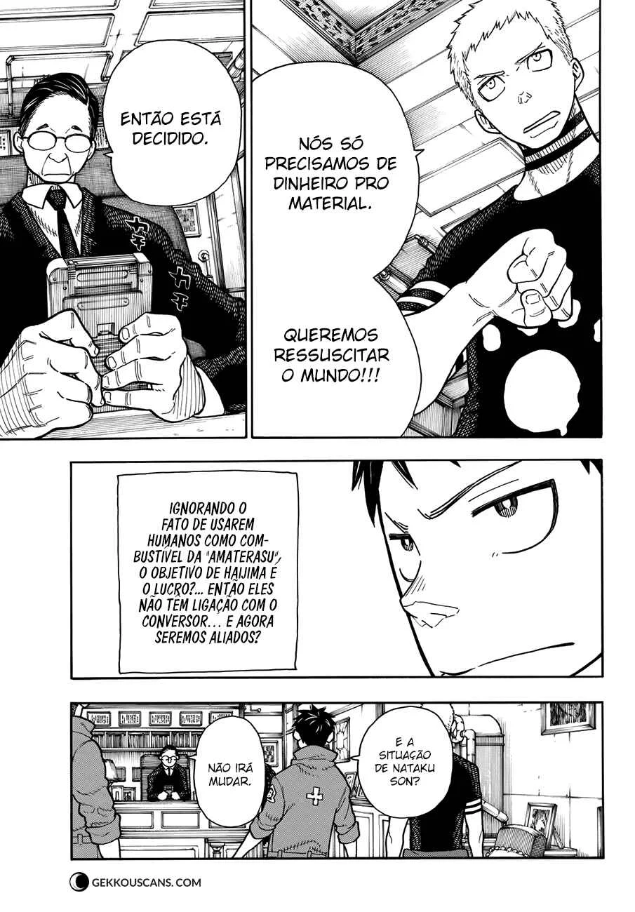 Fire Force Capítulo 2 – O Demônio, O Cavaleiro, E a Bruxa