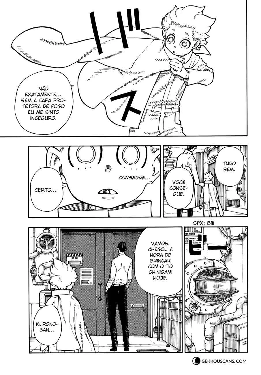 Fire Force Capítulo 2 – O Demônio, O Cavaleiro, E a Bruxa