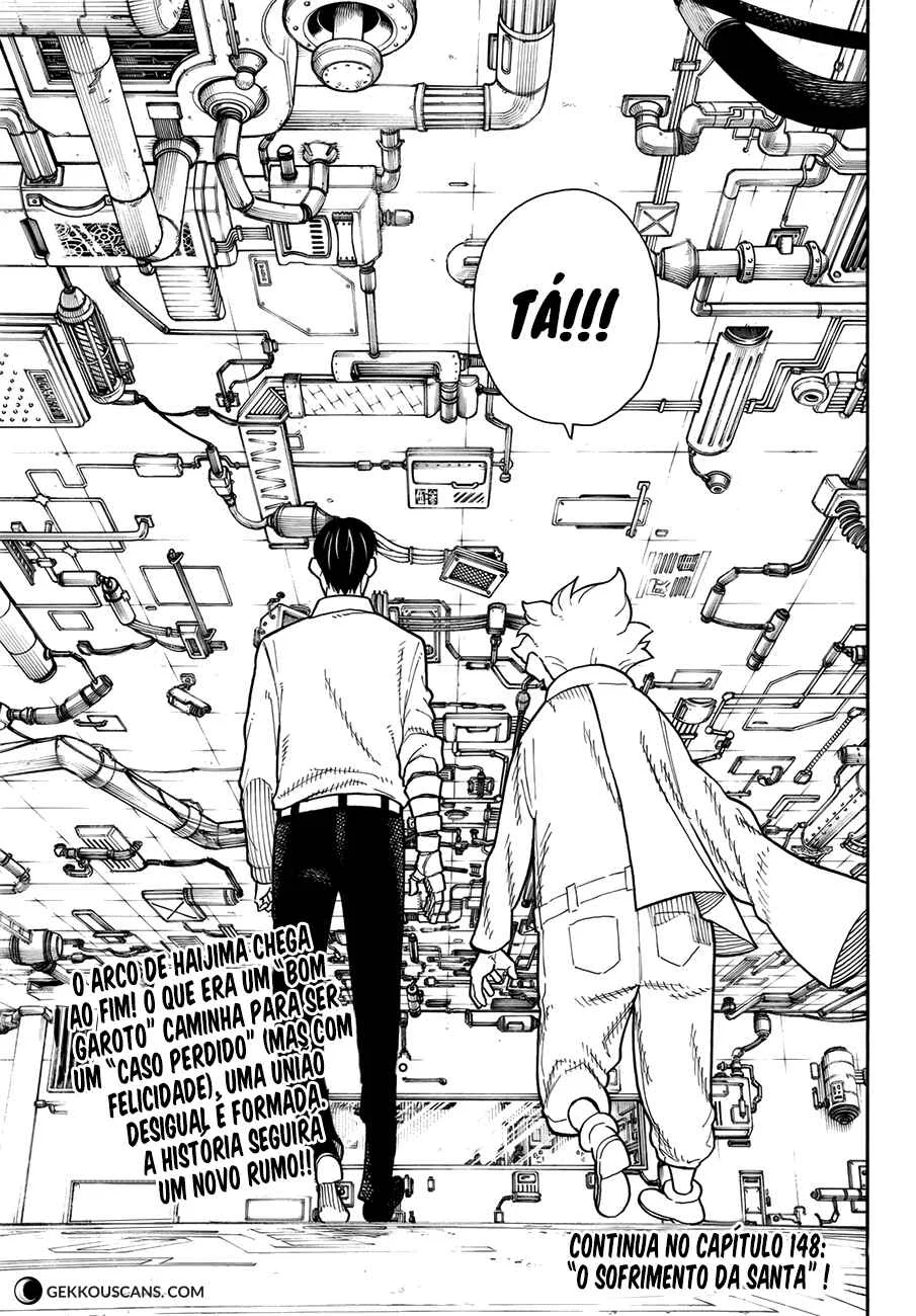 Fire Force Capítulo 2 – O Demônio, O Cavaleiro, E a Bruxa