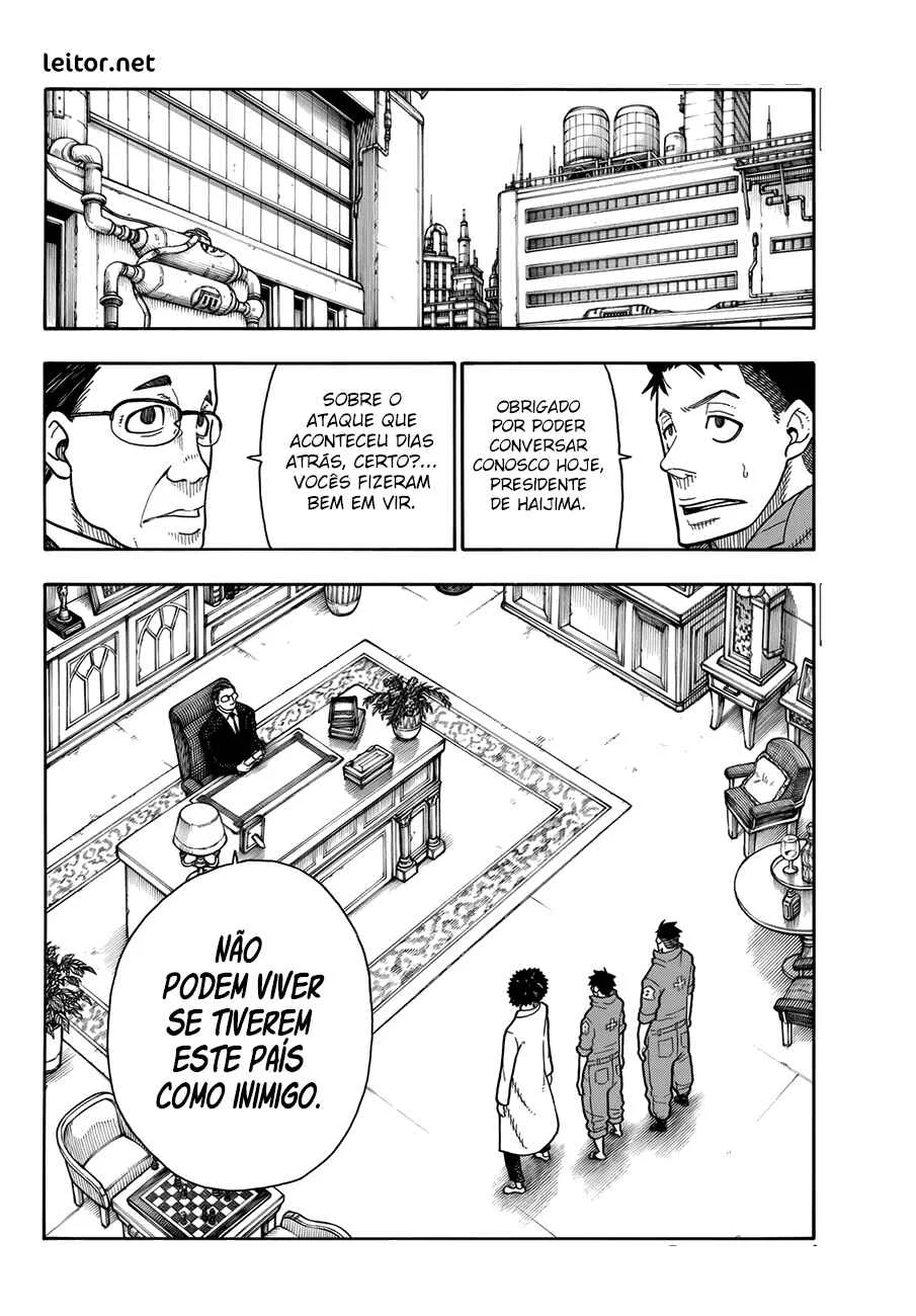 Fire Force Capítulo 2 – O Demônio, O Cavaleiro, E a Bruxa