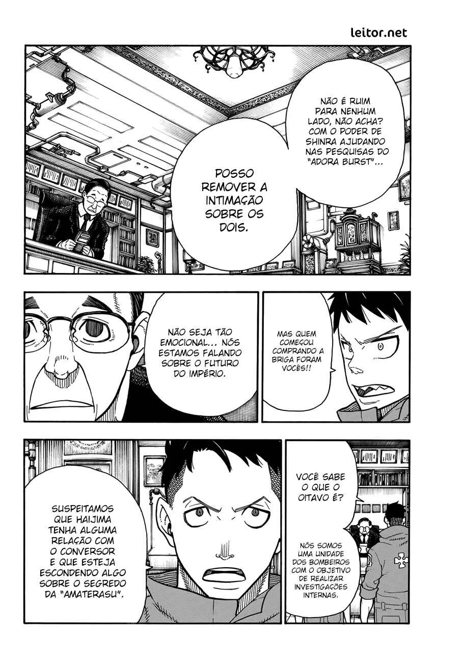 Fire Force Capítulo 2 – O Demônio, O Cavaleiro, E a Bruxa