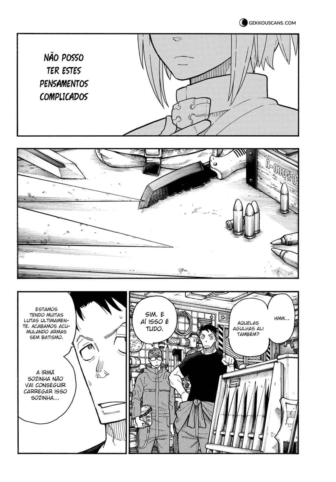 Fire Force Capítulo 2 – O Demônio, O Cavaleiro, E a Bruxa