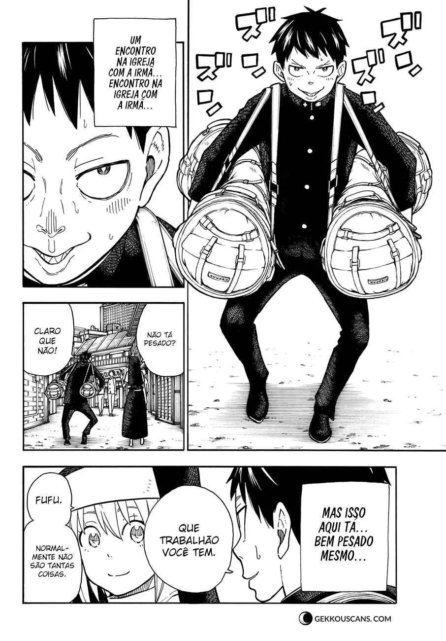 Fire Force Capítulo 2 – O Demônio, O Cavaleiro, E a Bruxa