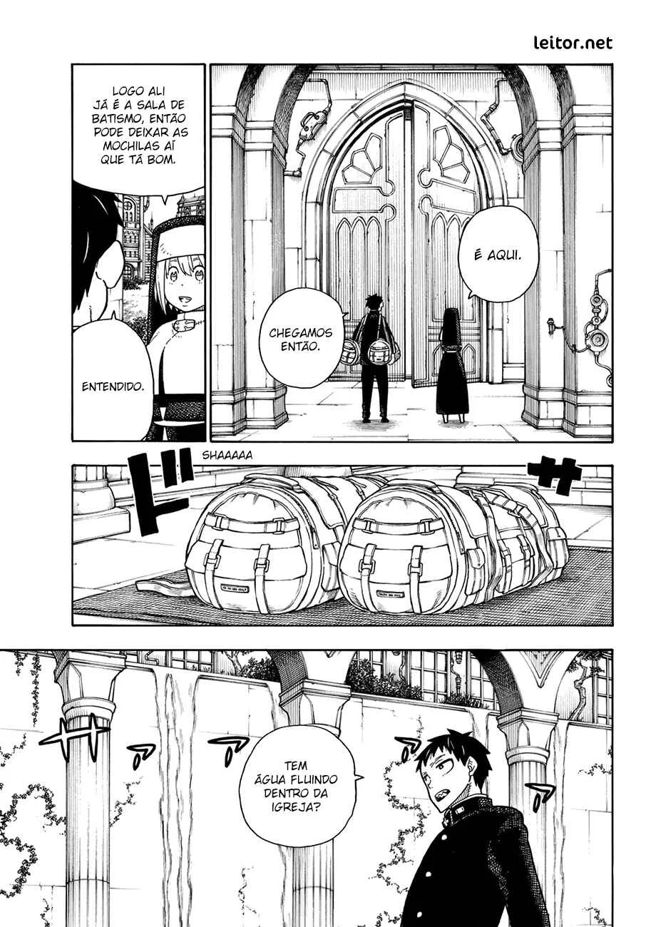 Fire Force Capítulo 2 – O Demônio, O Cavaleiro, E a Bruxa