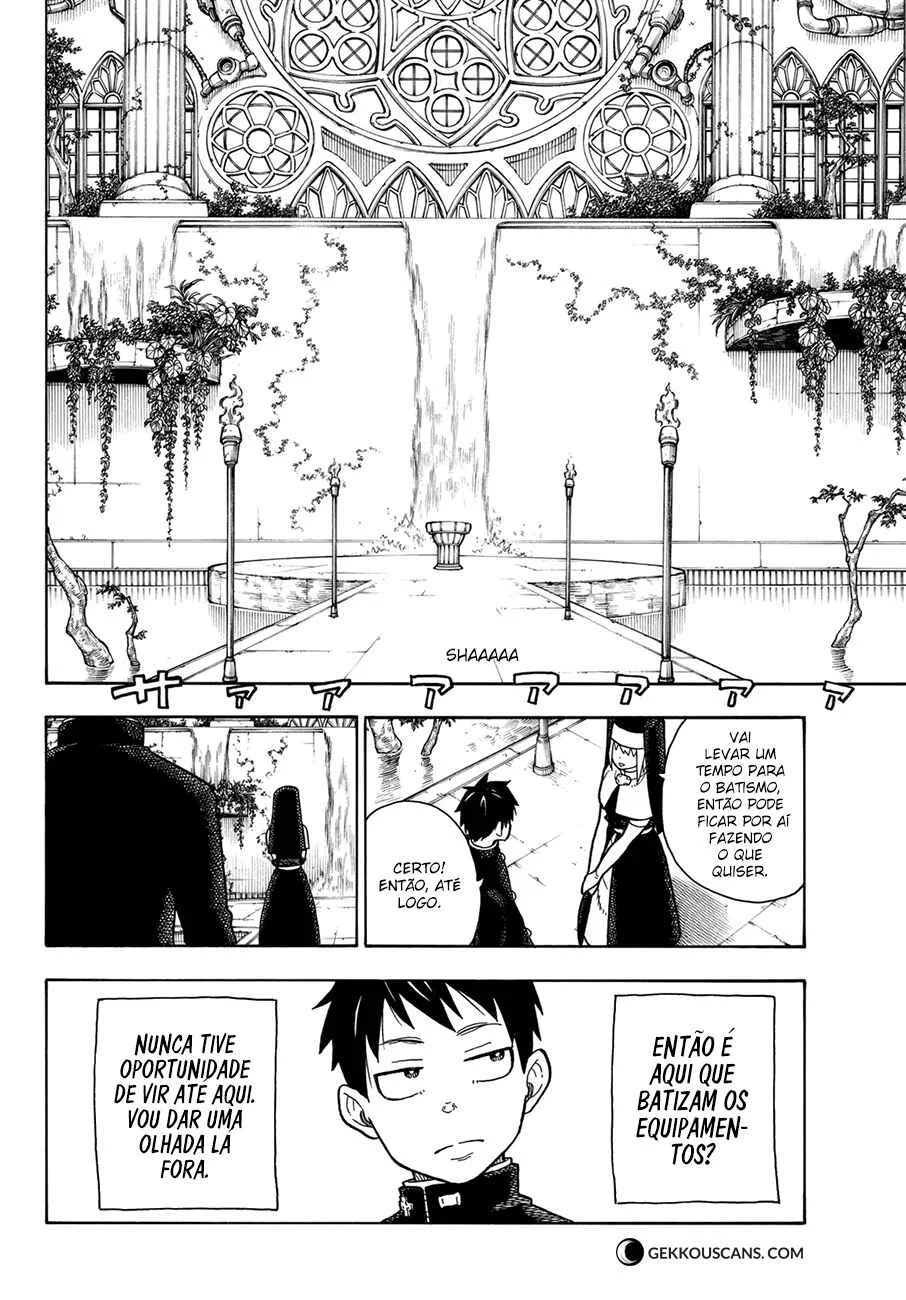 Fire Force Capítulo 2 – O Demônio, O Cavaleiro, E a Bruxa
