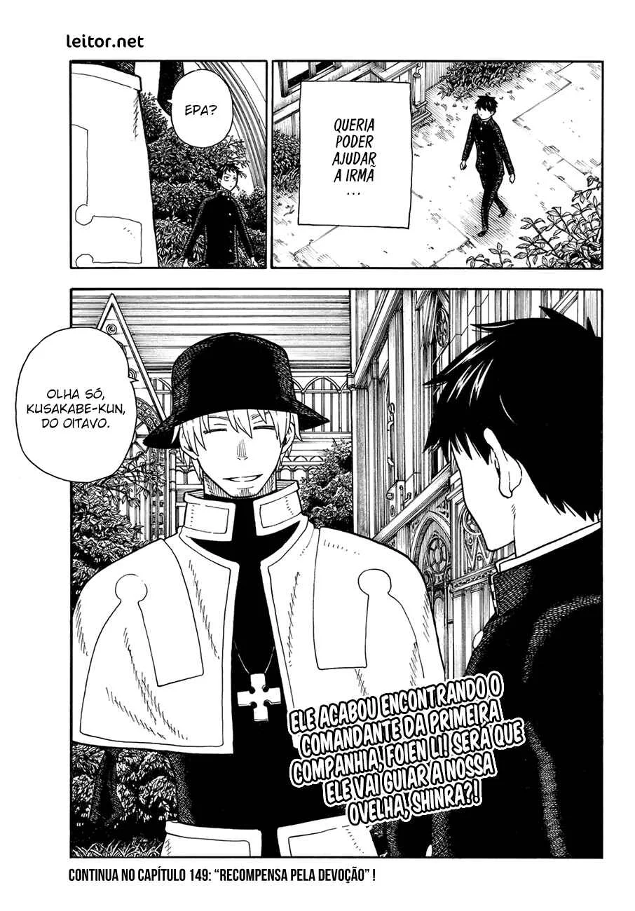 Fire Force Capítulo 2 – O Demônio, O Cavaleiro, E a Bruxa