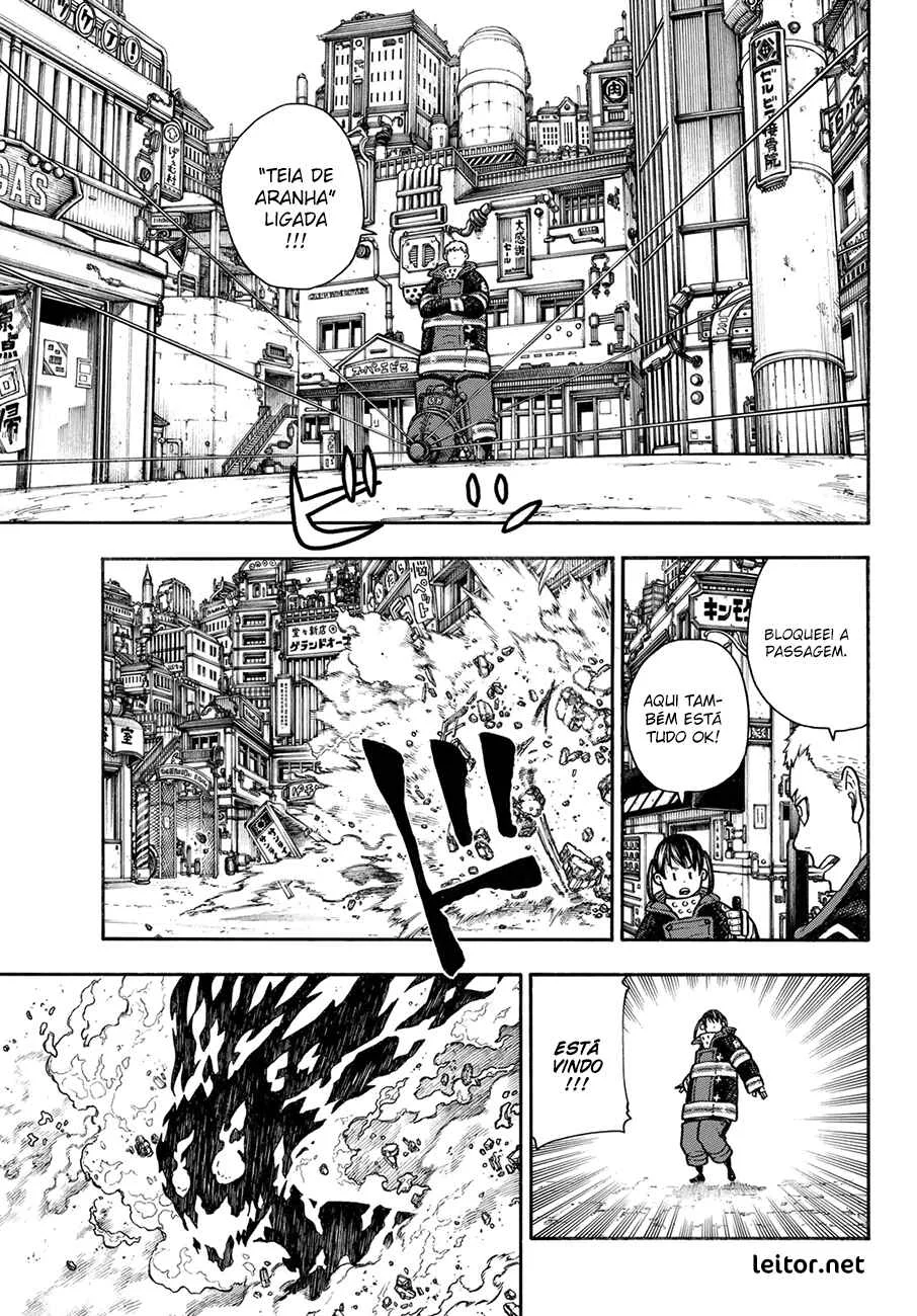 Fire Force Capítulo 2 – O Demônio, O Cavaleiro, E a Bruxa