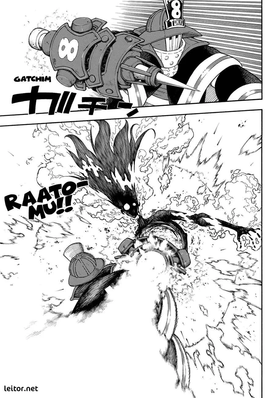 Fire Force Capítulo 2 – O Demônio, O Cavaleiro, E a Bruxa