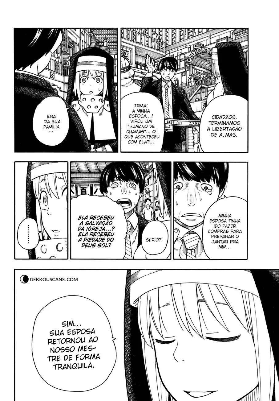 Fire Force Capítulo 2 – O Demônio, O Cavaleiro, E a Bruxa
