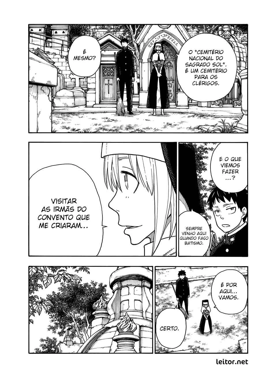 Fire Force Capítulo 2 – O Demônio, O Cavaleiro, E a Bruxa