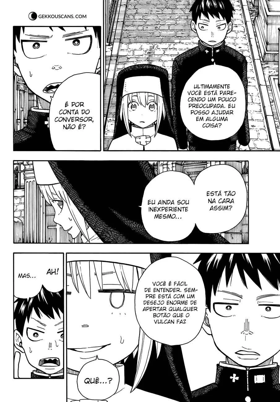 Fire Force Capítulo 2 – O Demônio, O Cavaleiro, E a Bruxa