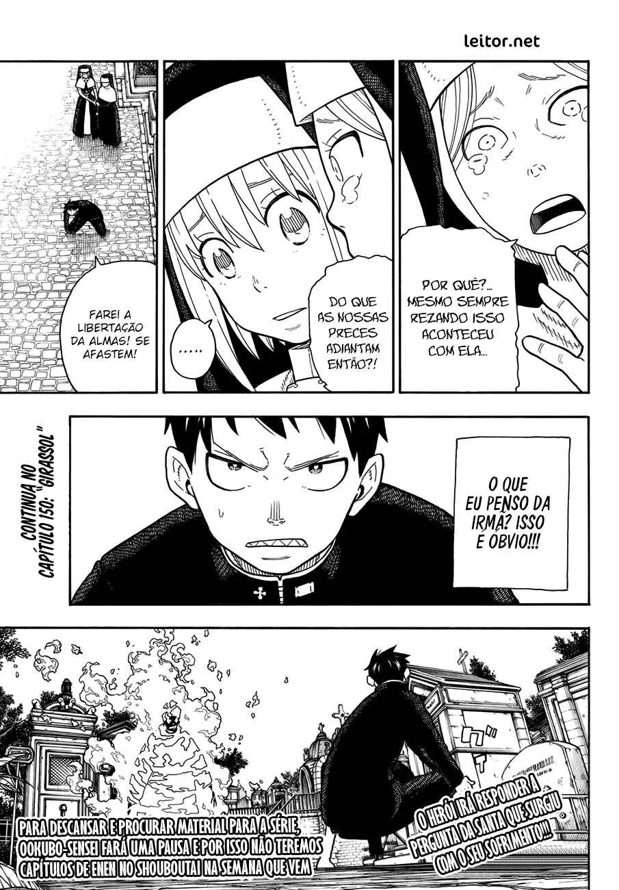 Fire Force Capítulo 2 – O Demônio, O Cavaleiro, E a Bruxa