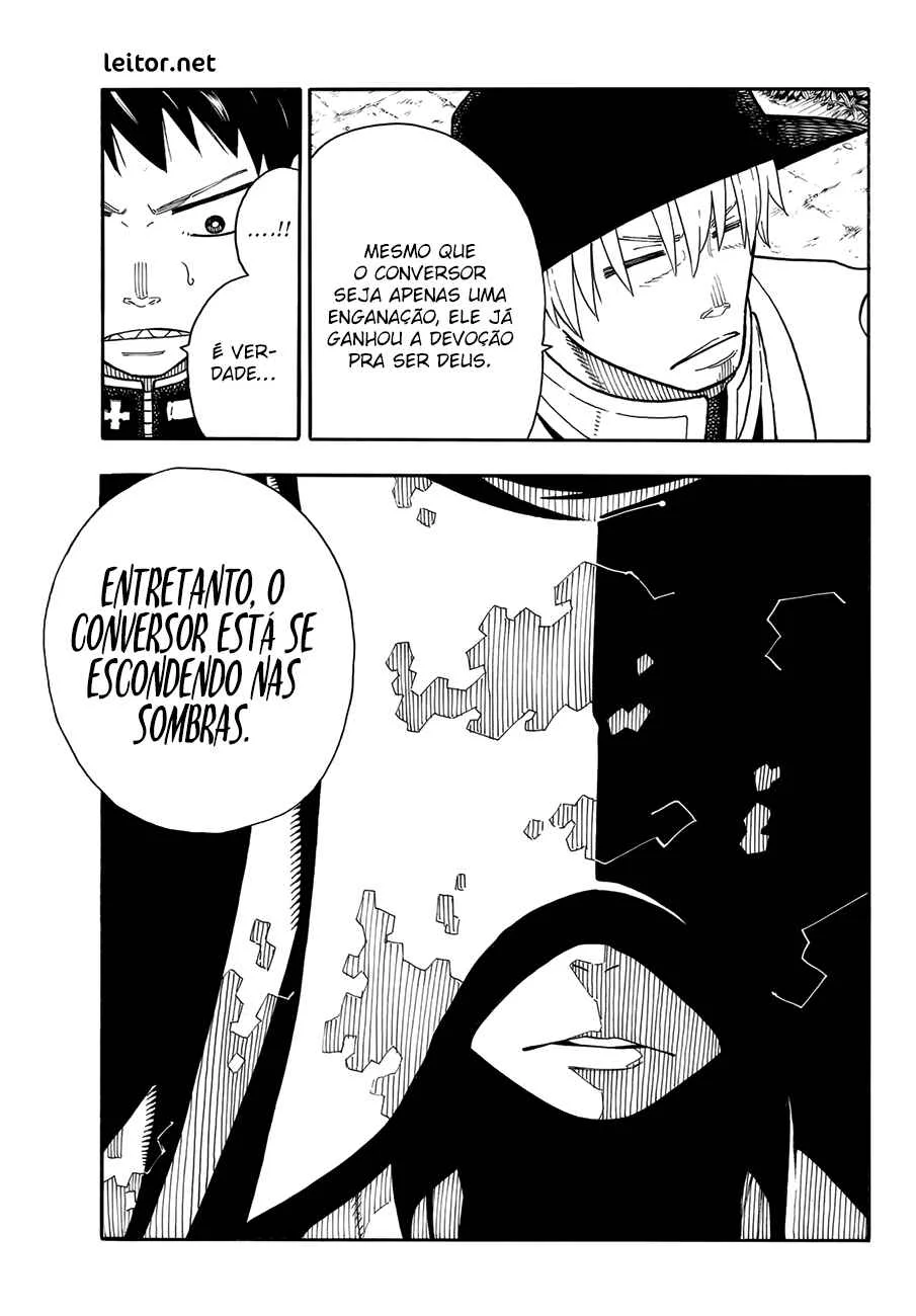 Fire Force Capítulo 2 – O Demônio, O Cavaleiro, E a Bruxa