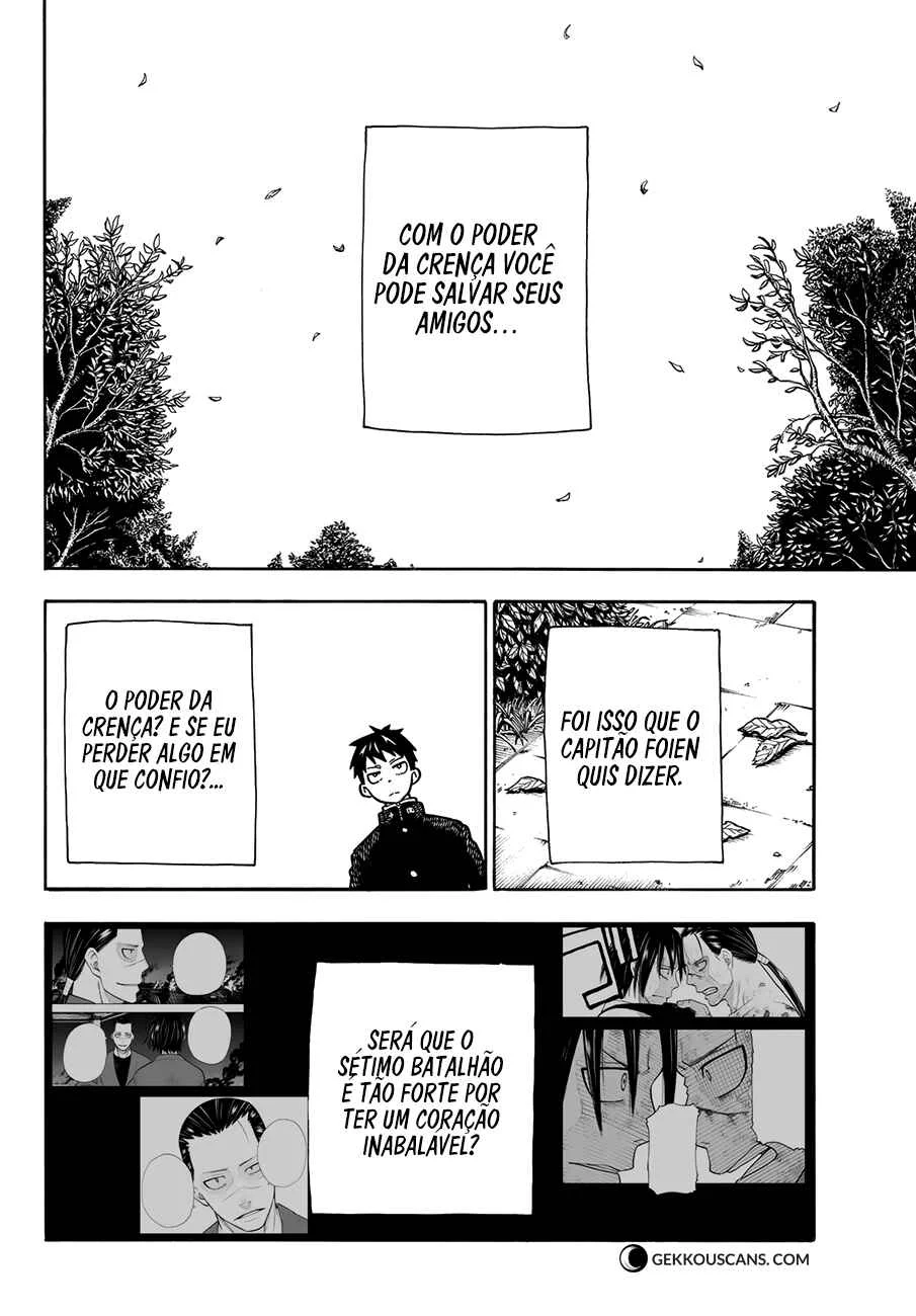 Fire Force Capítulo 2 – O Demônio, O Cavaleiro, E a Bruxa