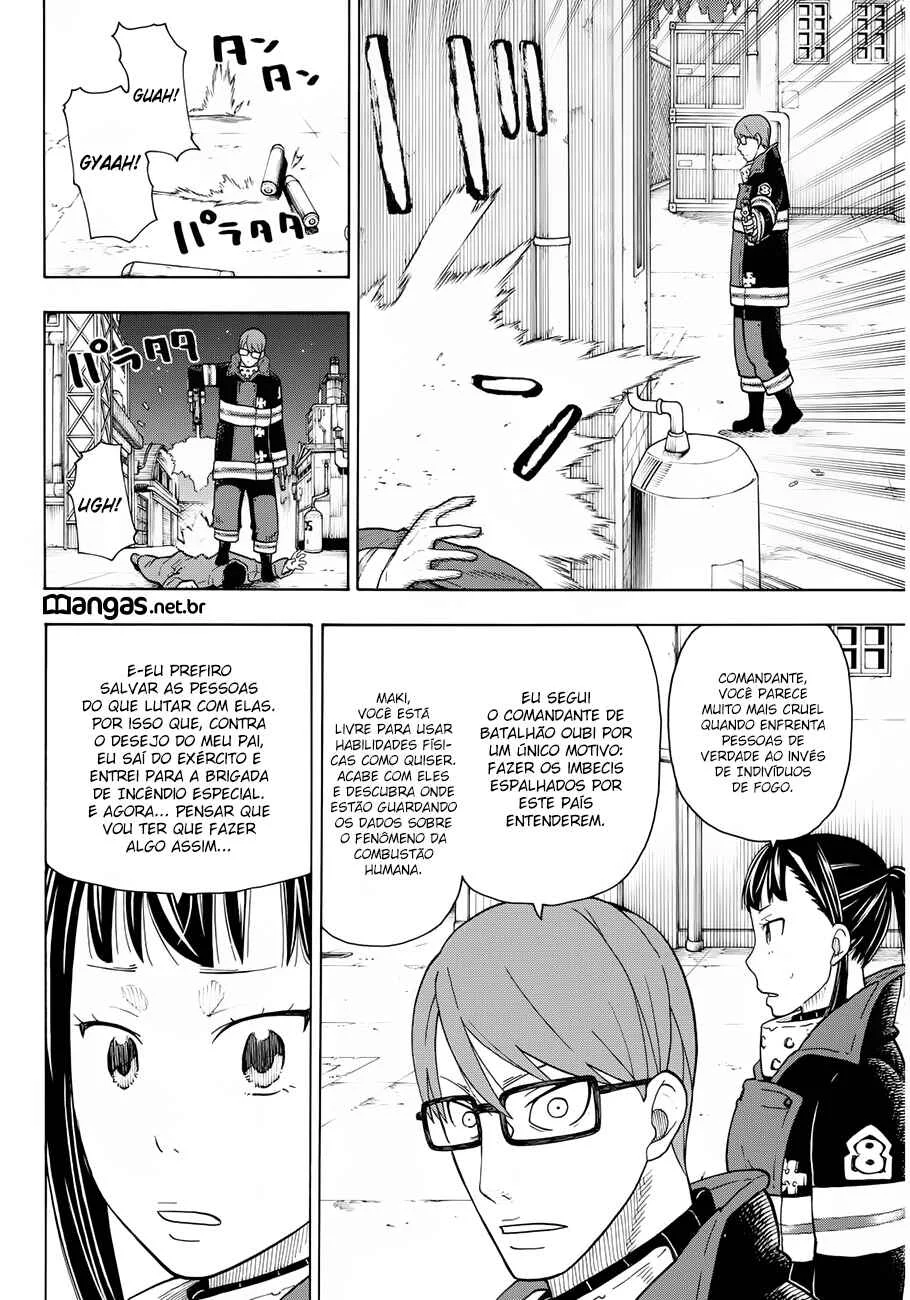 Fire Force Capítulo 2 – O Demônio, O Cavaleiro, E a Bruxa