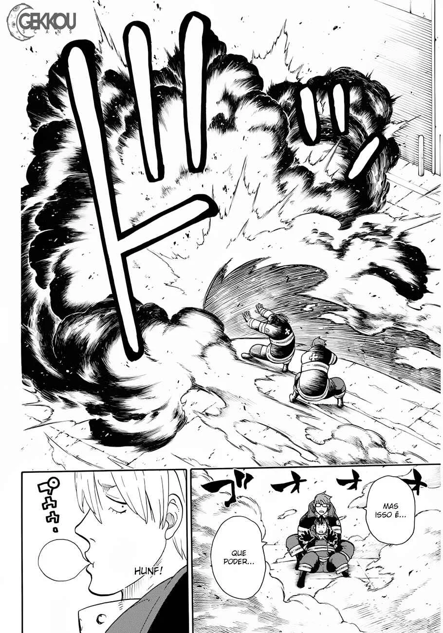 Fire Force Capítulo 2 – O Demônio, O Cavaleiro, E a Bruxa