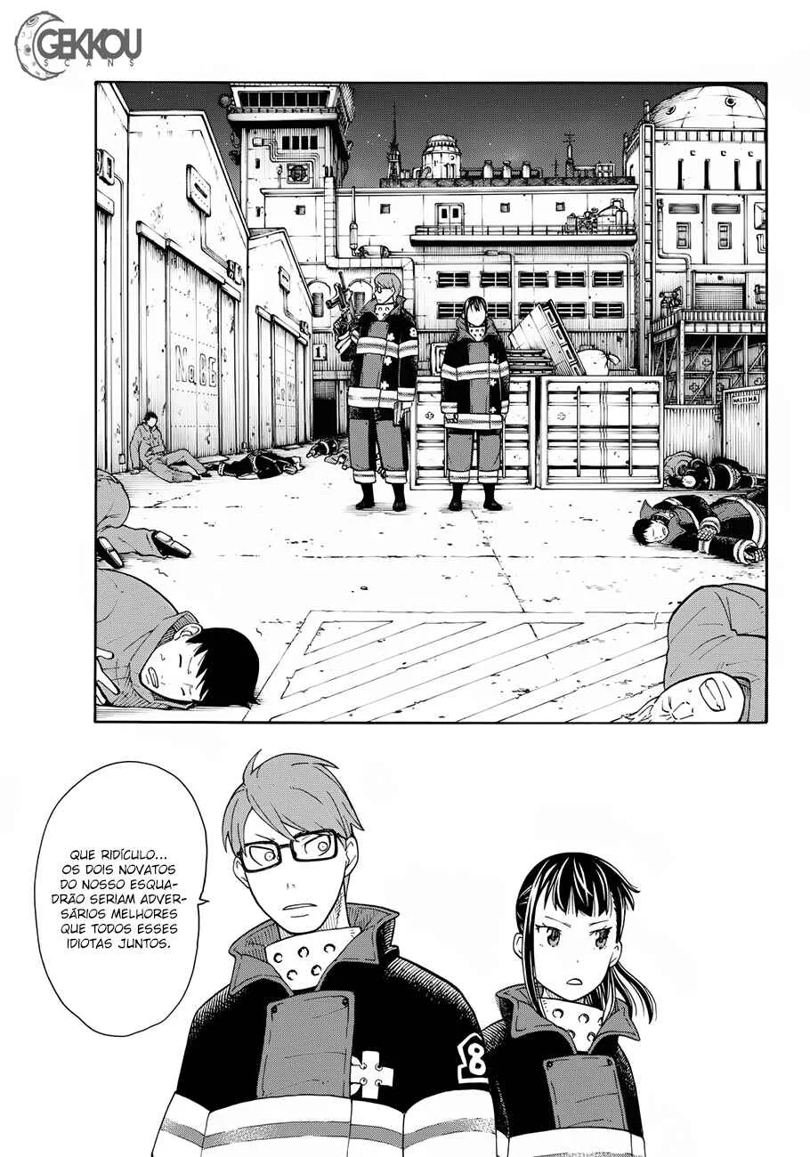 Fire Force Capítulo 2 – O Demônio, O Cavaleiro, E a Bruxa