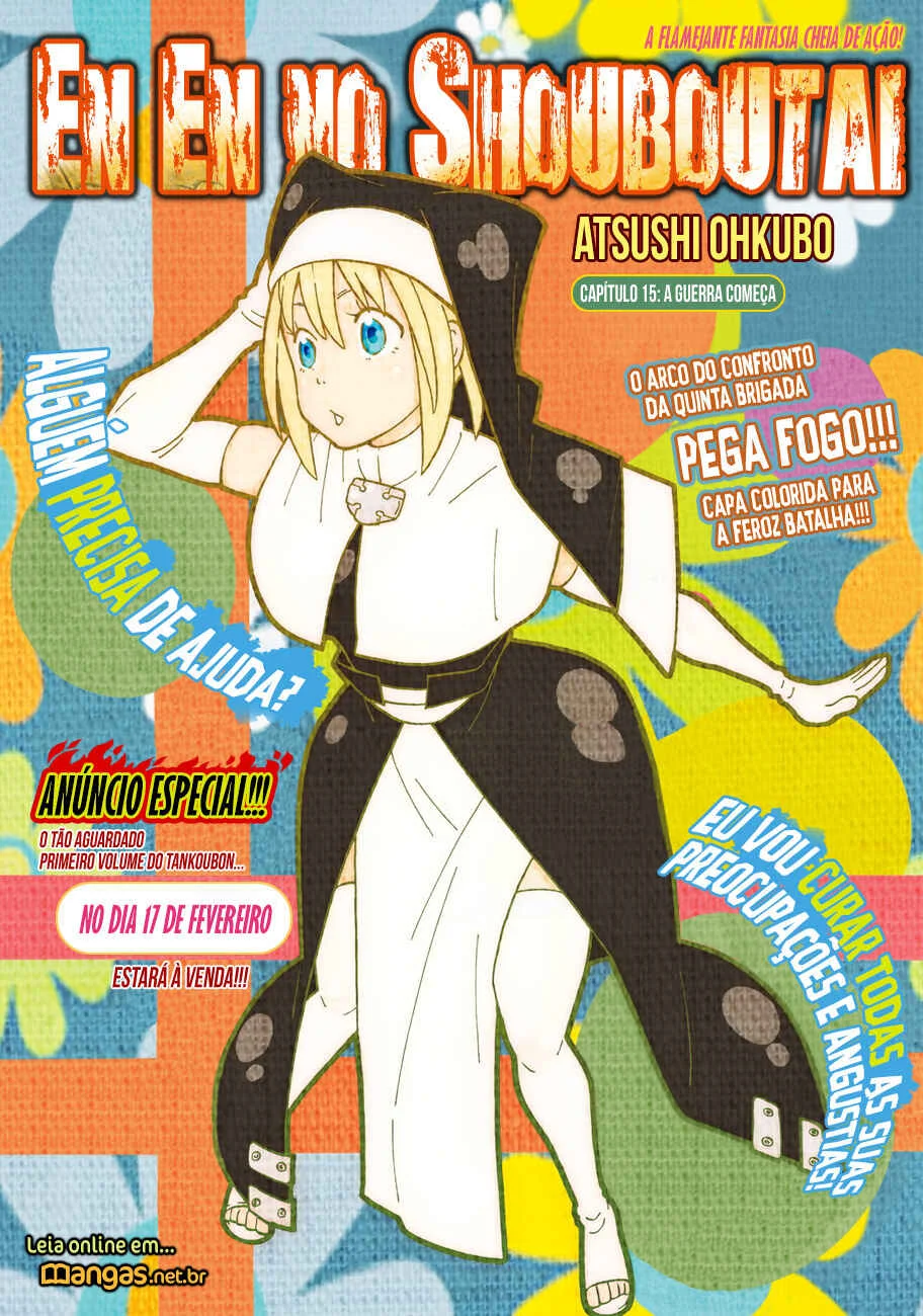 Fire Force Capítulo 2 – O Demônio, O Cavaleiro, E a Bruxa