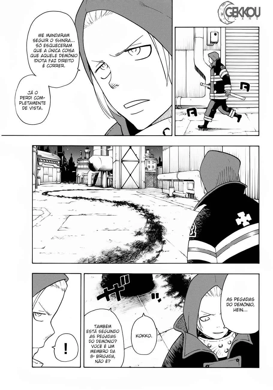 Fire Force Capítulo 2 – O Demônio, O Cavaleiro, E a Bruxa