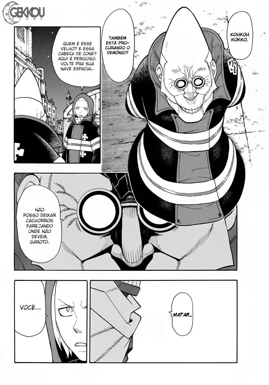 Fire Force Capítulo 2 – O Demônio, O Cavaleiro, E a Bruxa