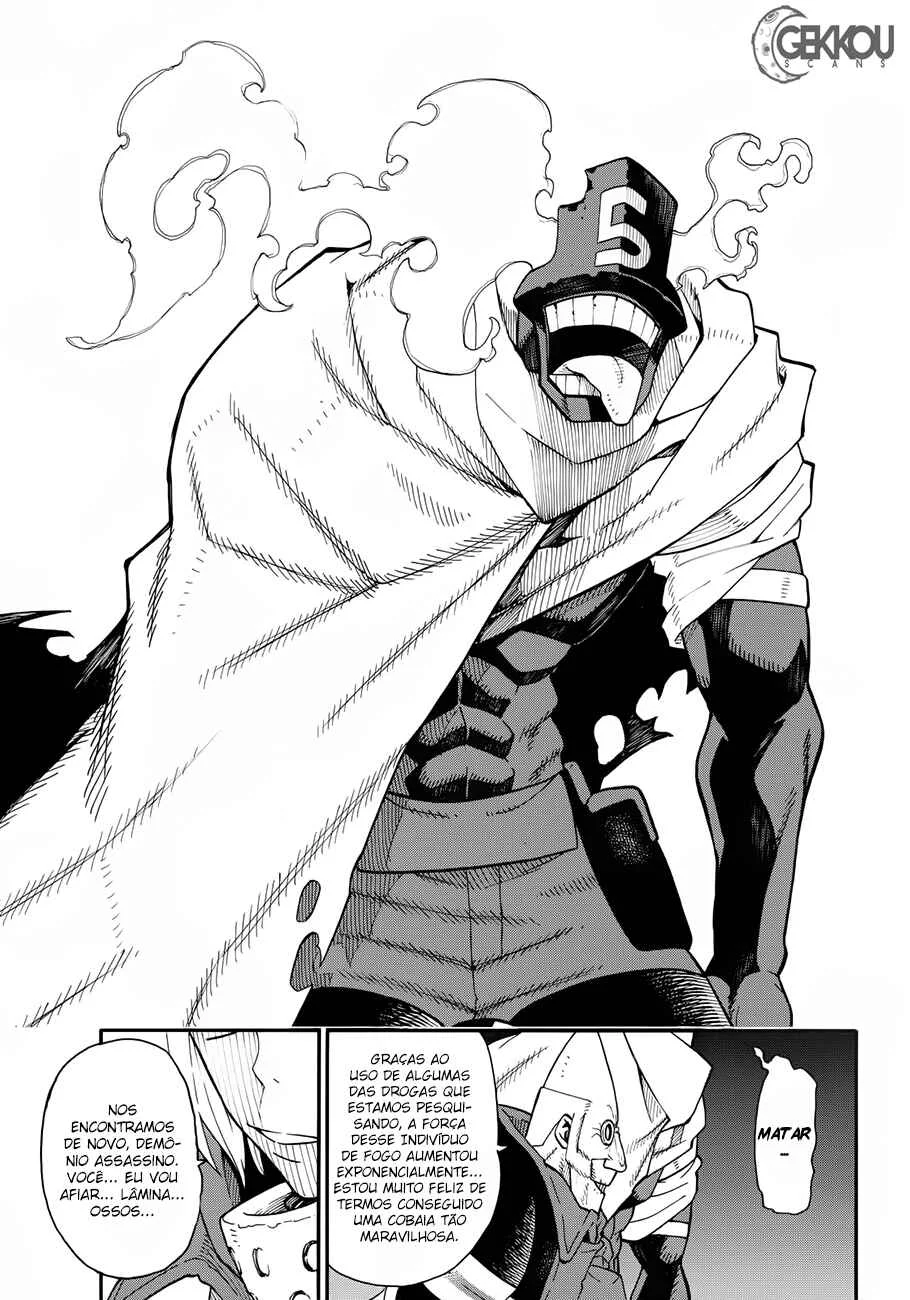 Fire Force Capítulo 2 – O Demônio, O Cavaleiro, E a Bruxa