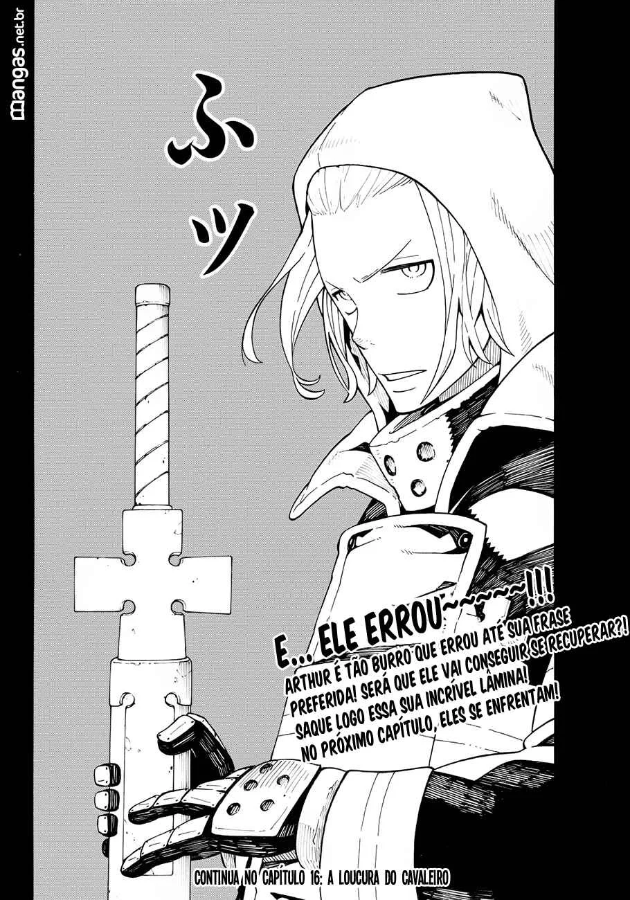 Fire Force Capítulo 2 – O Demônio, O Cavaleiro, E a Bruxa