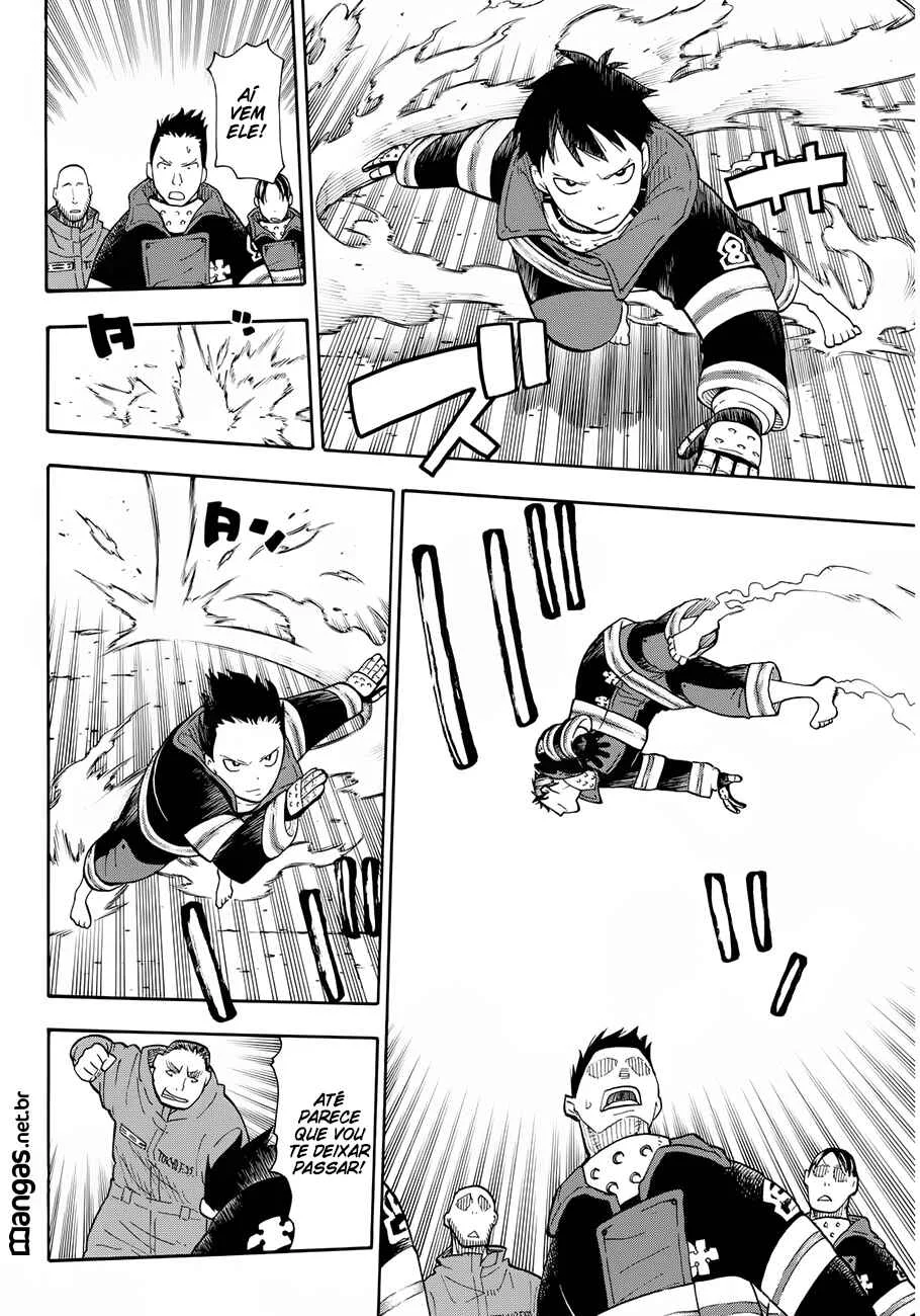 Fire Force Capítulo 2 – O Demônio, O Cavaleiro, E a Bruxa