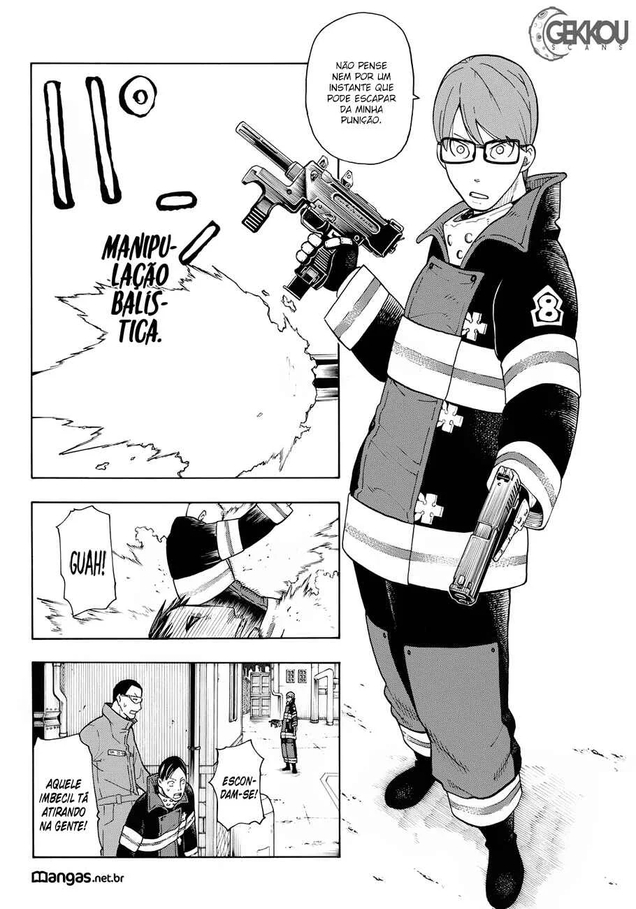 Fire Force Capítulo 2 – O Demônio, O Cavaleiro, E a Bruxa