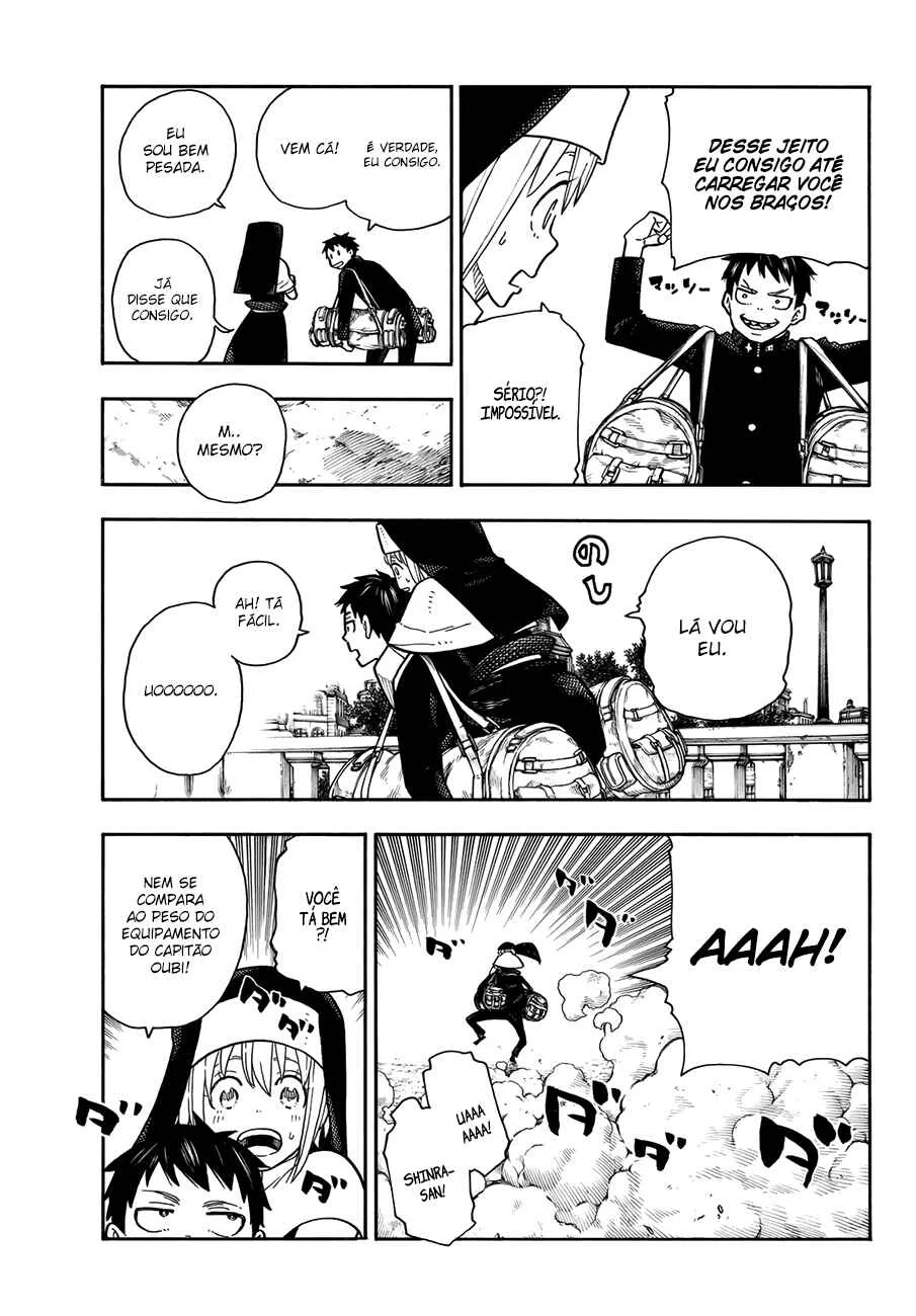 Fire Force Capítulo 2 – O Demônio, O Cavaleiro, E a Bruxa