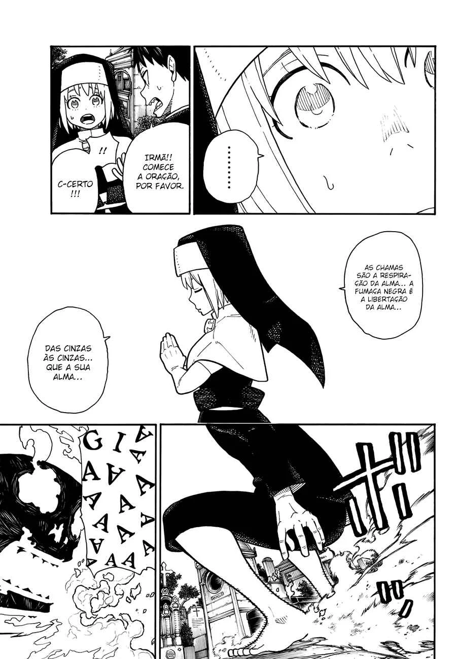 Fire Force Capítulo 2 – O Demônio, O Cavaleiro, E a Bruxa