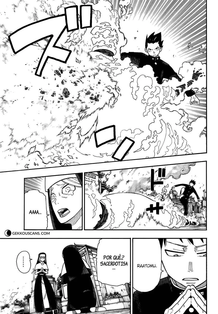 Fire Force Capítulo 2 – O Demônio, O Cavaleiro, E a Bruxa