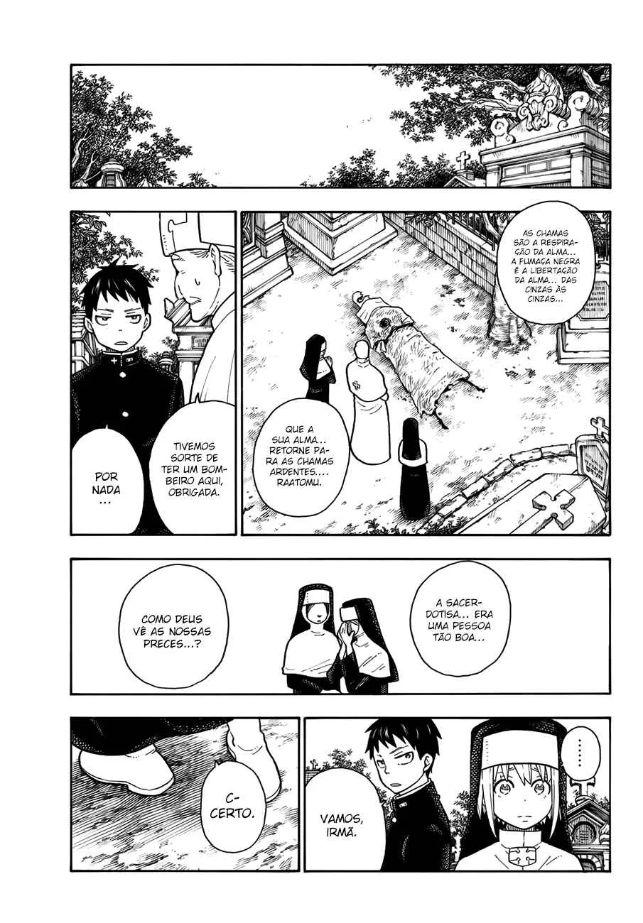 Fire Force Capítulo 2 – O Demônio, O Cavaleiro, E a Bruxa