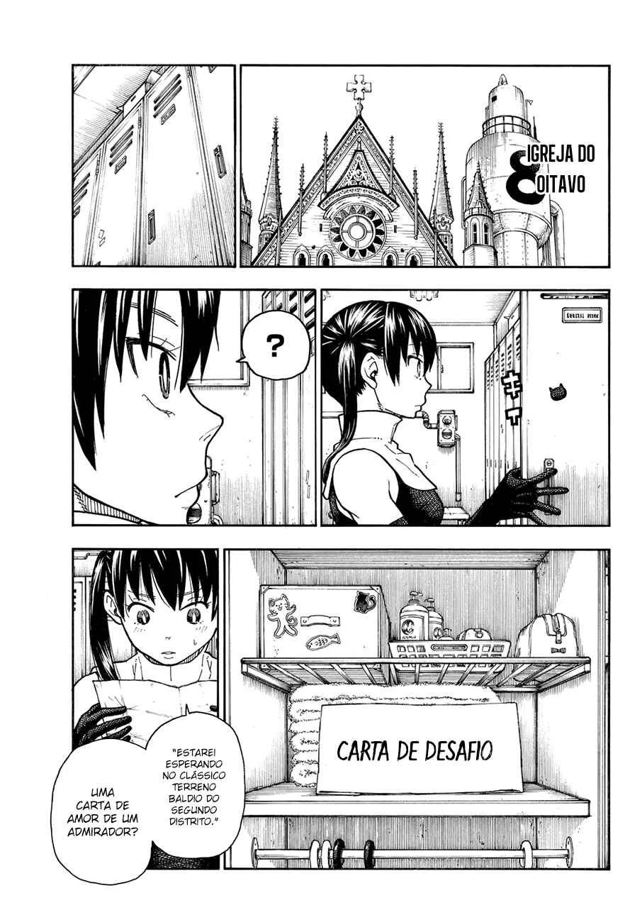 Fire Force Capítulo 2 – O Demônio, O Cavaleiro, E a Bruxa
