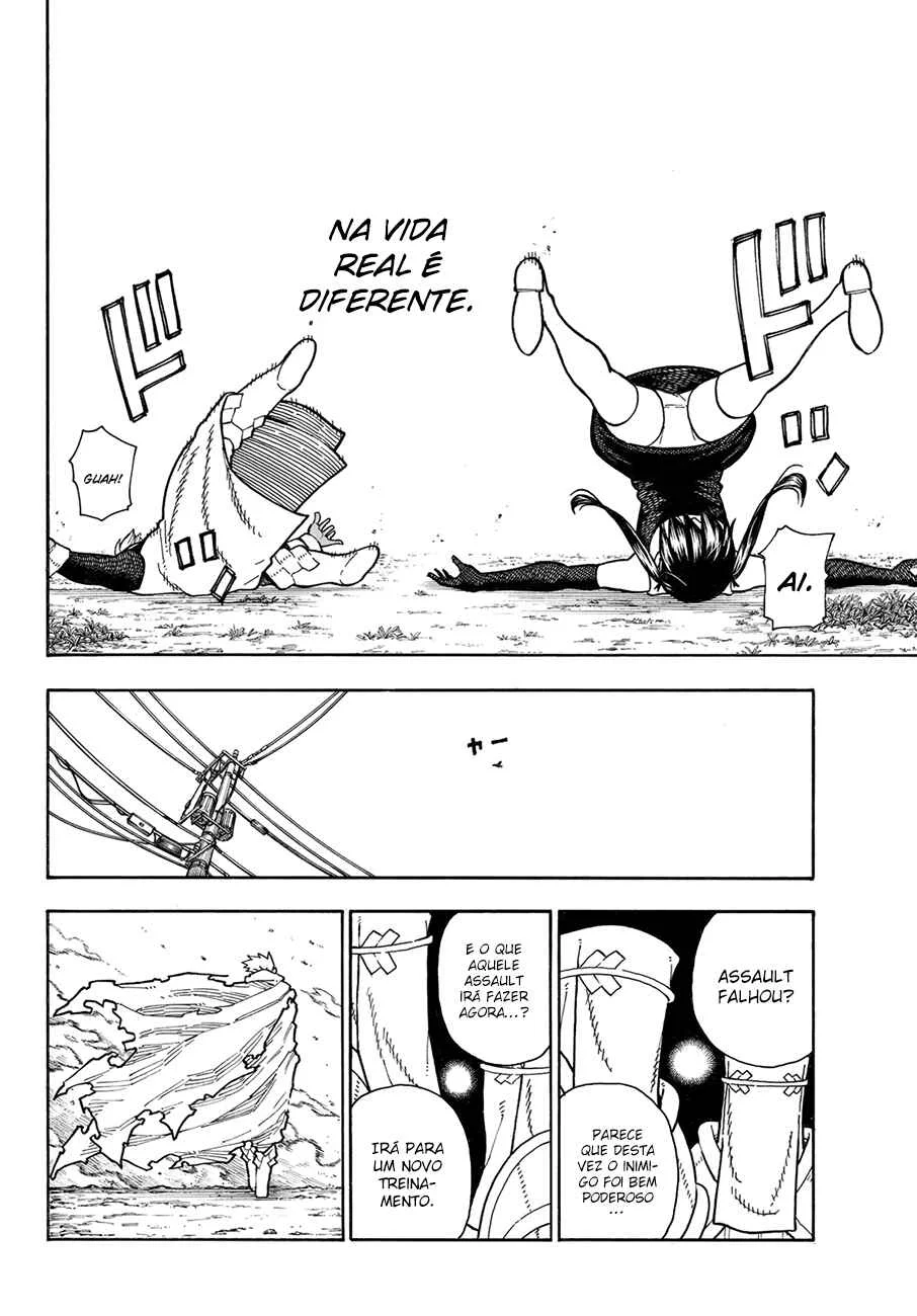 Fire Force Capítulo 2 – O Demônio, O Cavaleiro, E a Bruxa