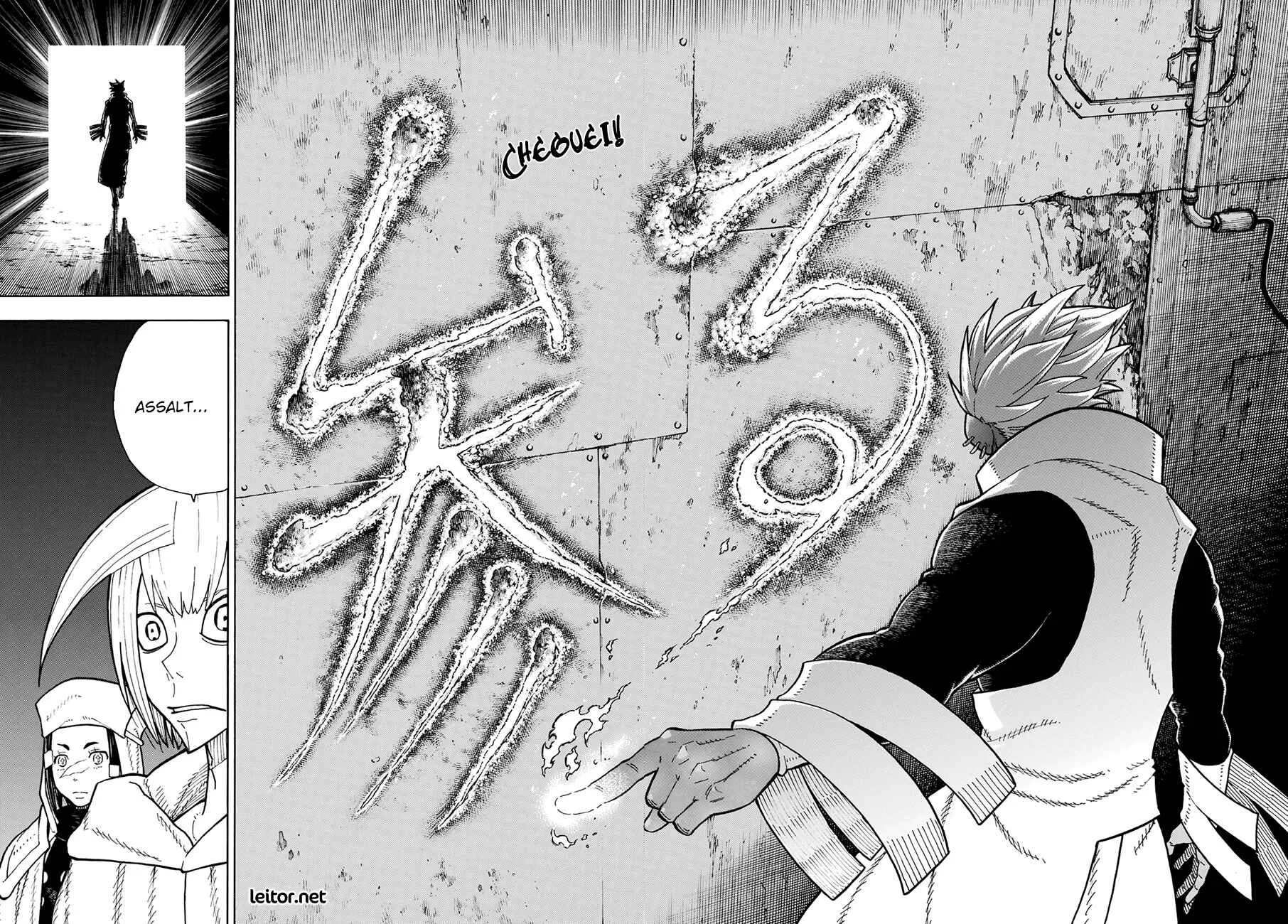 Fire Force Capítulo 2 – O Demônio, O Cavaleiro, E a Bruxa