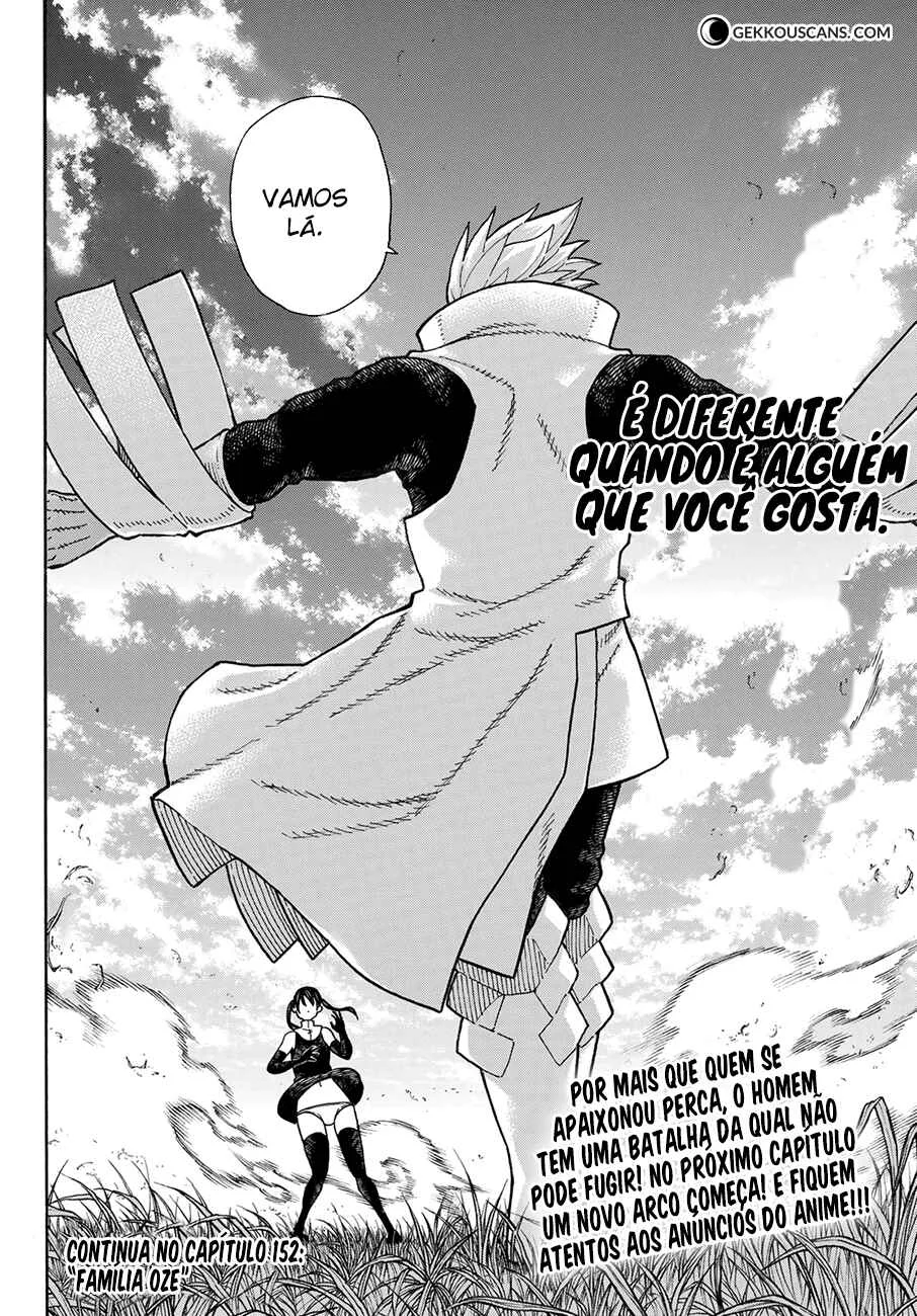 Fire Force Capítulo 2 – O Demônio, O Cavaleiro, E a Bruxa