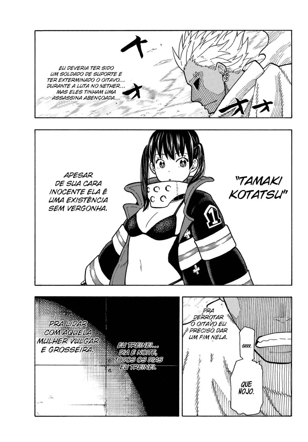 Fire Force Capítulo 2 – O Demônio, O Cavaleiro, E a Bruxa