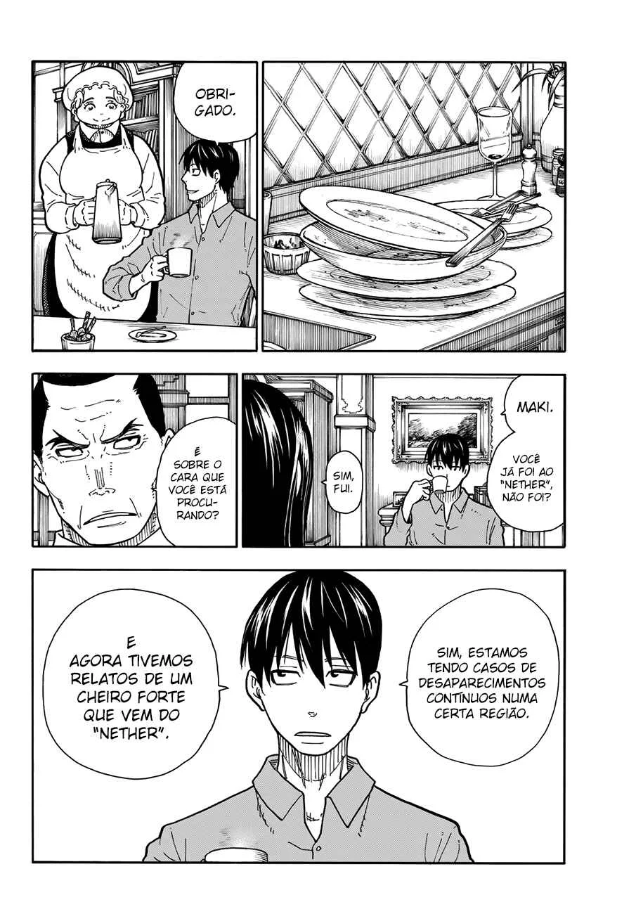 Fire Force Capítulo 2 – O Demônio, O Cavaleiro, E a Bruxa