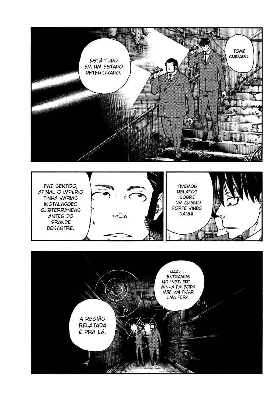 Fire Force Capítulo 2 – O Demônio, O Cavaleiro, E a Bruxa
