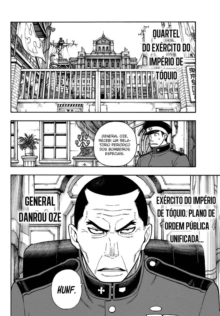 Fire Force Capítulo 2 – O Demônio, O Cavaleiro, E a Bruxa