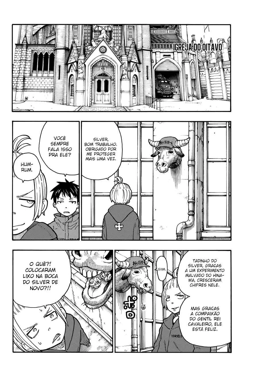 Fire Force Capítulo 2 – O Demônio, O Cavaleiro, E a Bruxa