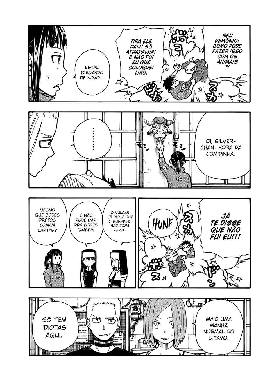 Fire Force Capítulo 2 – O Demônio, O Cavaleiro, E a Bruxa
