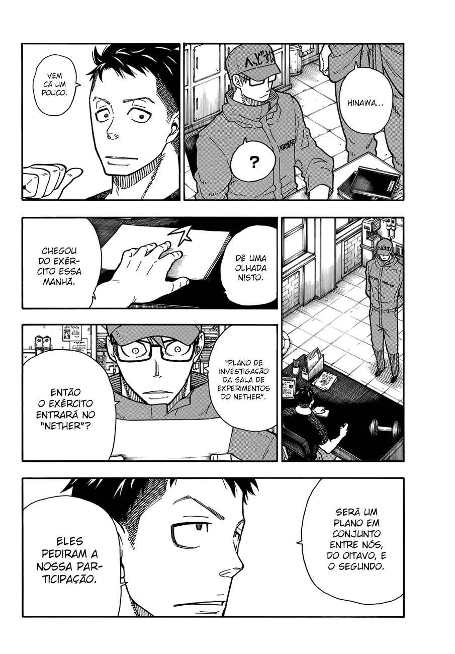 Fire Force Capítulo 2 – O Demônio, O Cavaleiro, E a Bruxa