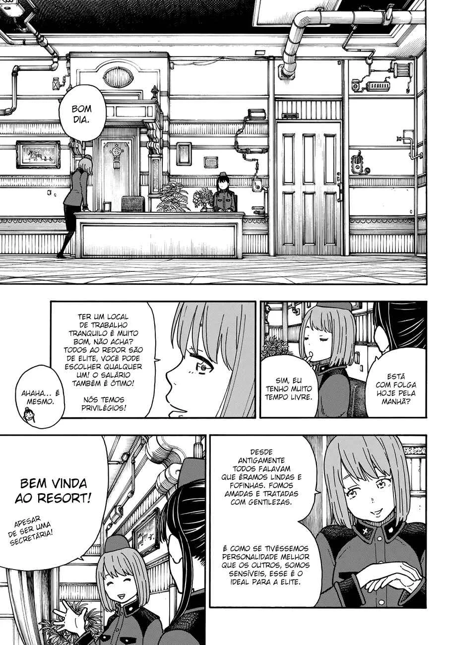 Fire Force Capítulo 2 – O Demônio, O Cavaleiro, E a Bruxa