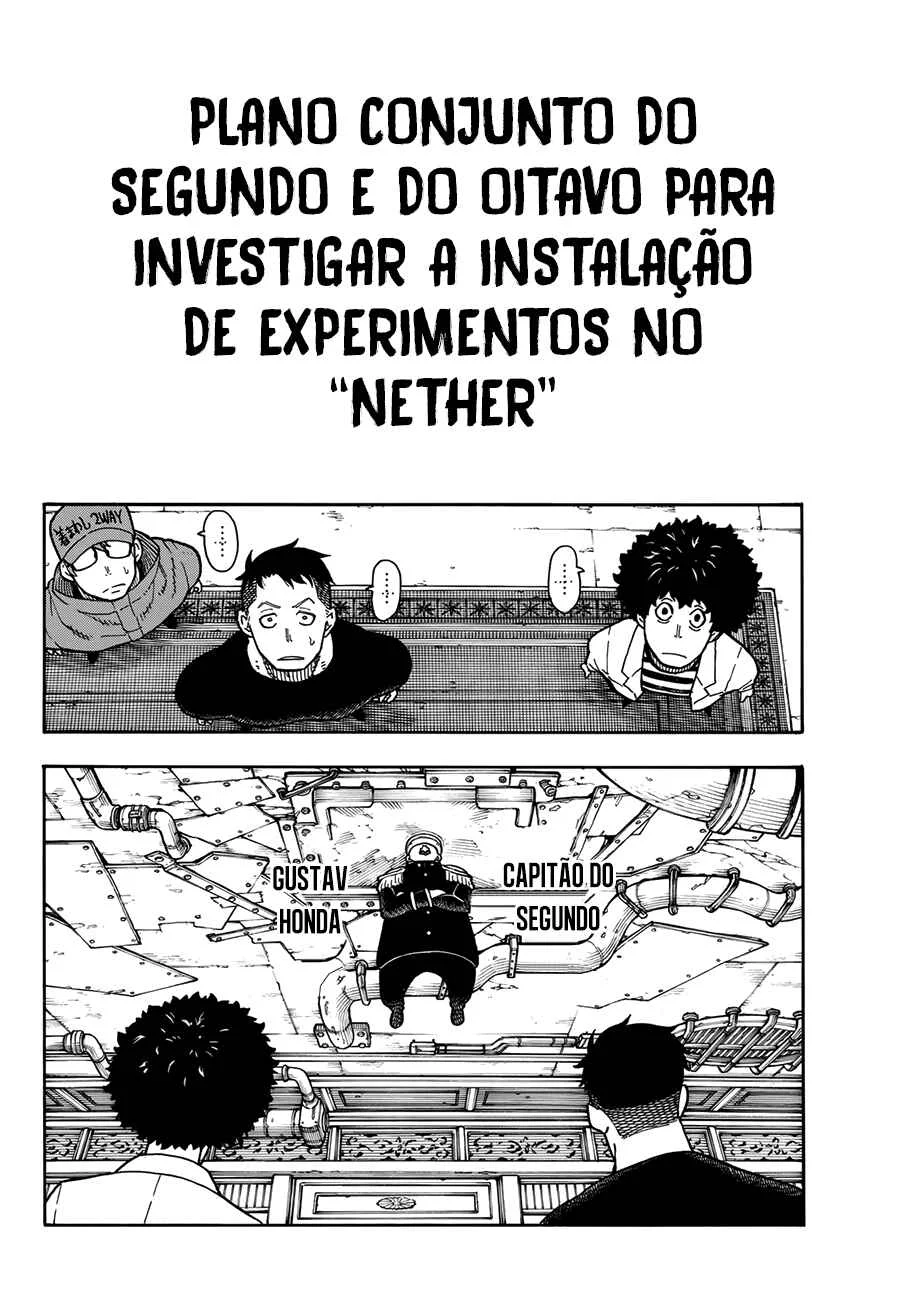 Fire Force Capítulo 2 – O Demônio, O Cavaleiro, E a Bruxa