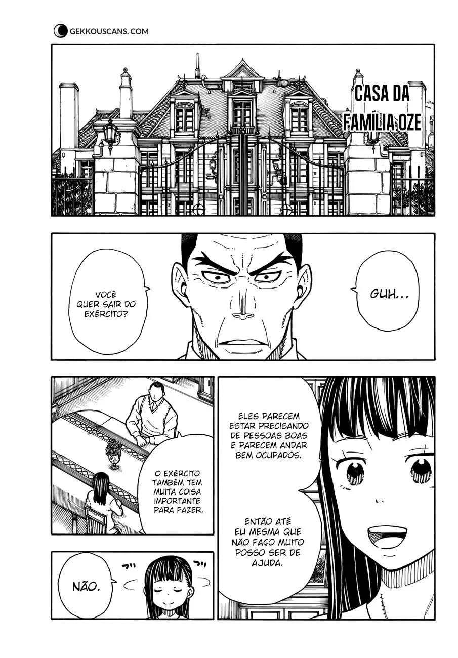 Fire Force Capítulo 2 – O Demônio, O Cavaleiro, E a Bruxa