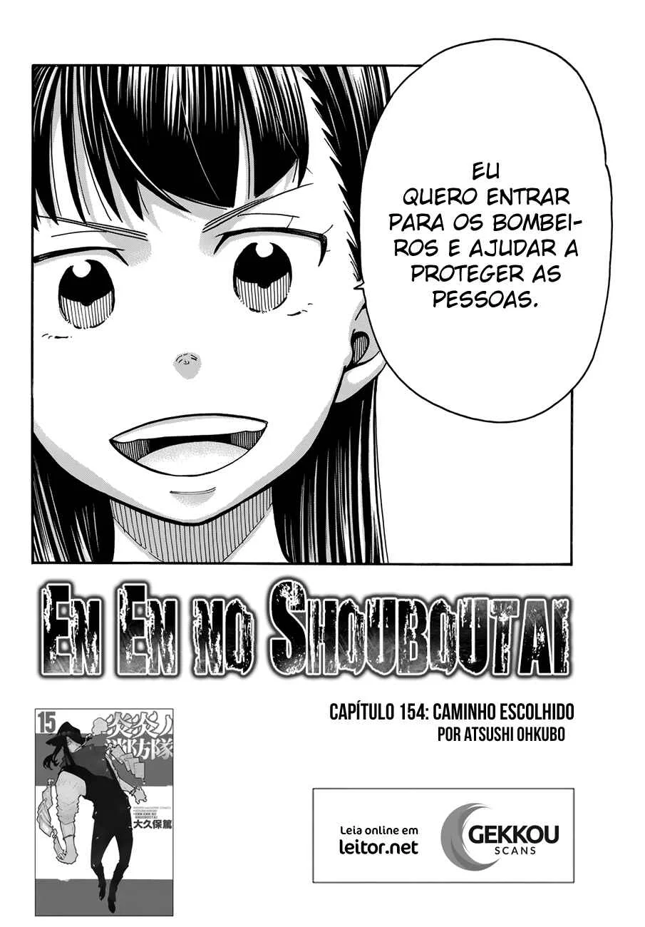 Fire Force Capítulo 2 – O Demônio, O Cavaleiro, E a Bruxa