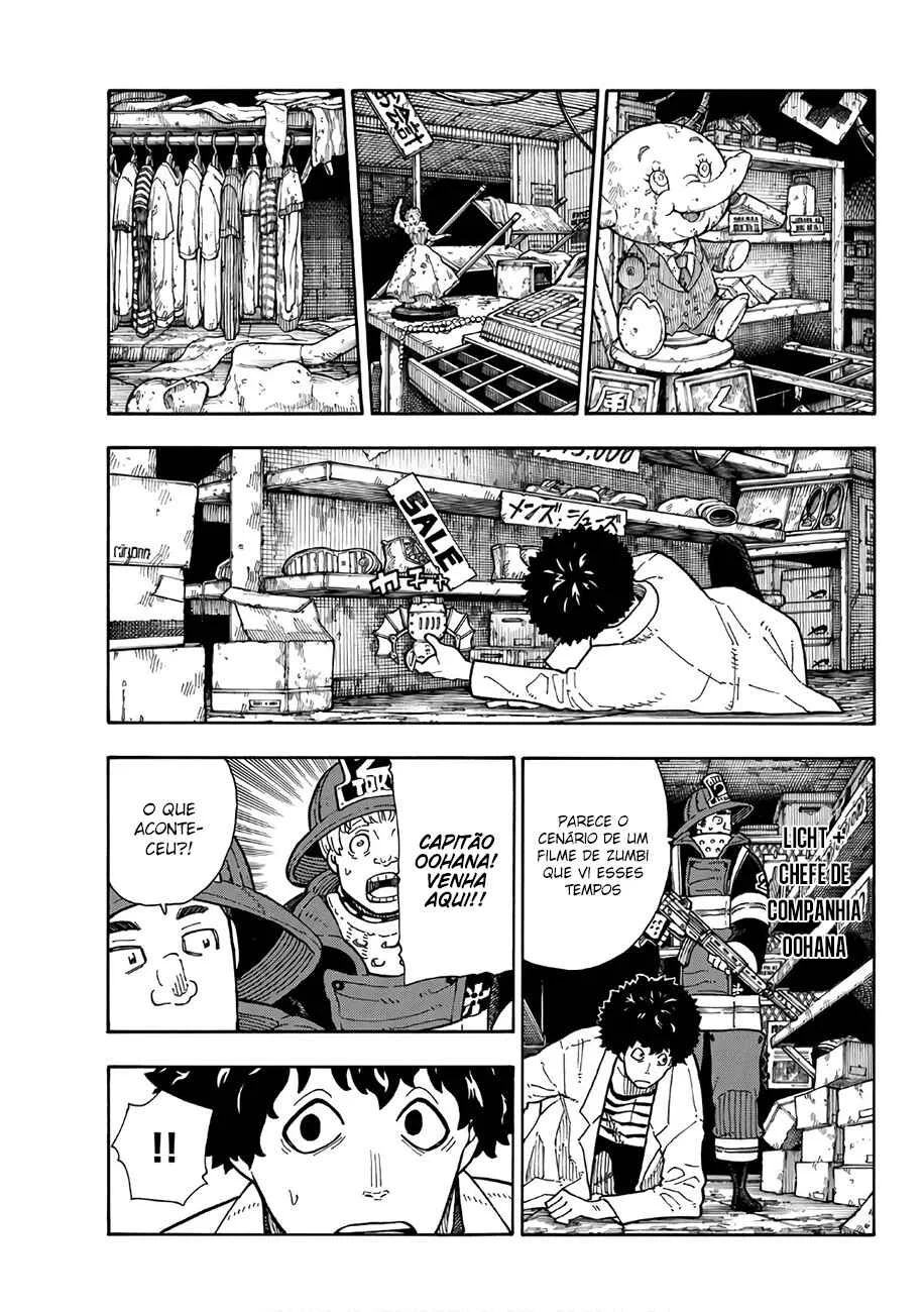 Fire Force Capítulo 2 – O Demônio, O Cavaleiro, E a Bruxa