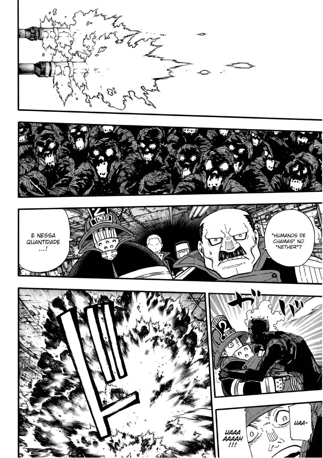 Fire Force Capítulo 2 – O Demônio, O Cavaleiro, E a Bruxa